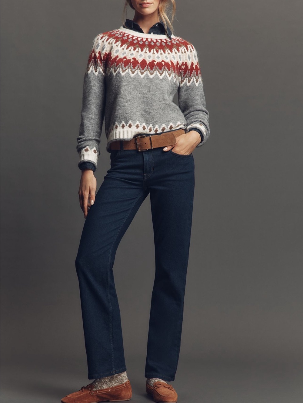 Reformation Elton Mid-Rise Straight-Leg Jeans